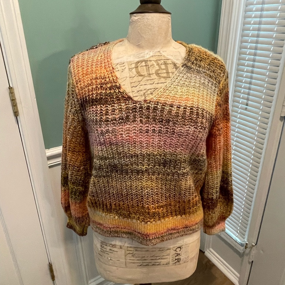 LOU & GREY by Loft V Neck Sweater XS